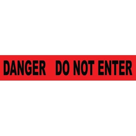 National Marker Co National Marker Danger Do Not Enter 3 Barricade Tape CU-74393
